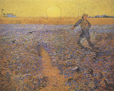 Vincent Van Gogh The Sower (nn04) oil painting image